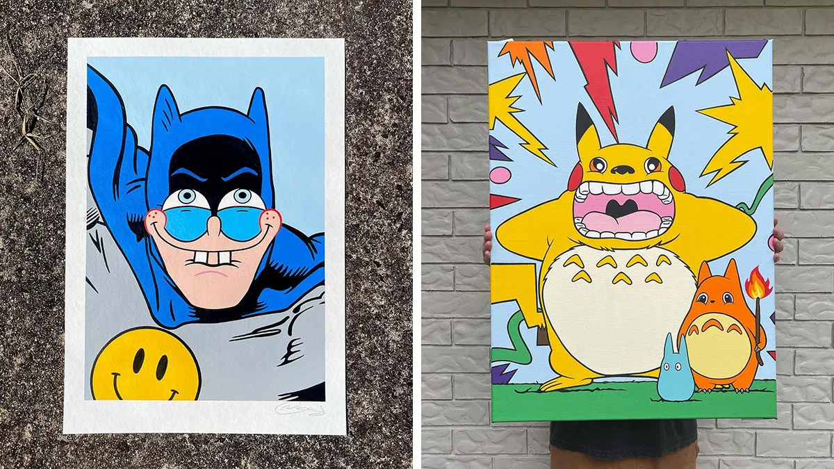 80 Weird Pop Culture And Cartoon Character Mash-Ups Created By Aaron Craig (New Pics)
