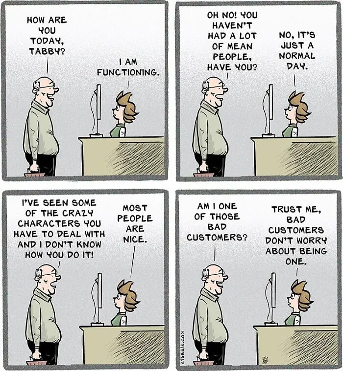 The Chaos And Comedy Of Retail: 47 Relatable Comics By Stephen Beals (New Pics)