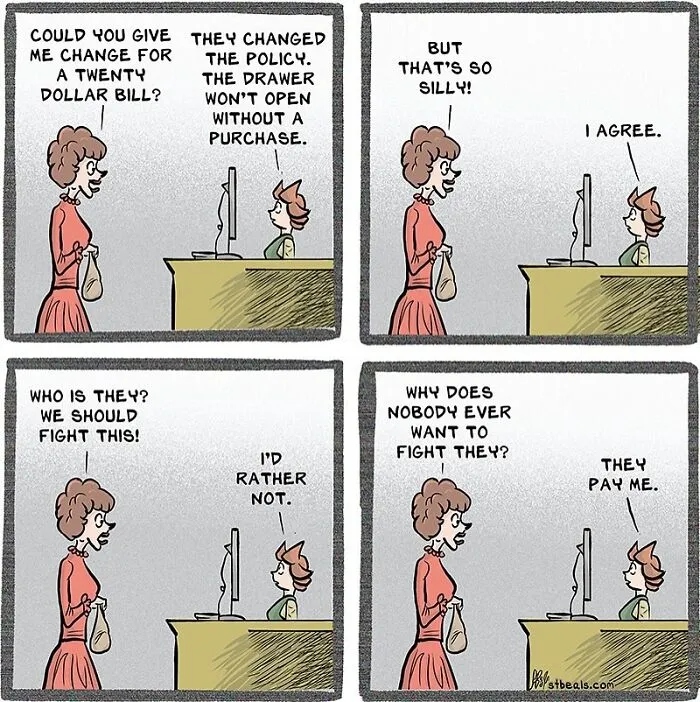 The Chaos And Comedy Of Retail: 47 Relatable Comics By Stephen Beals (New Pics)