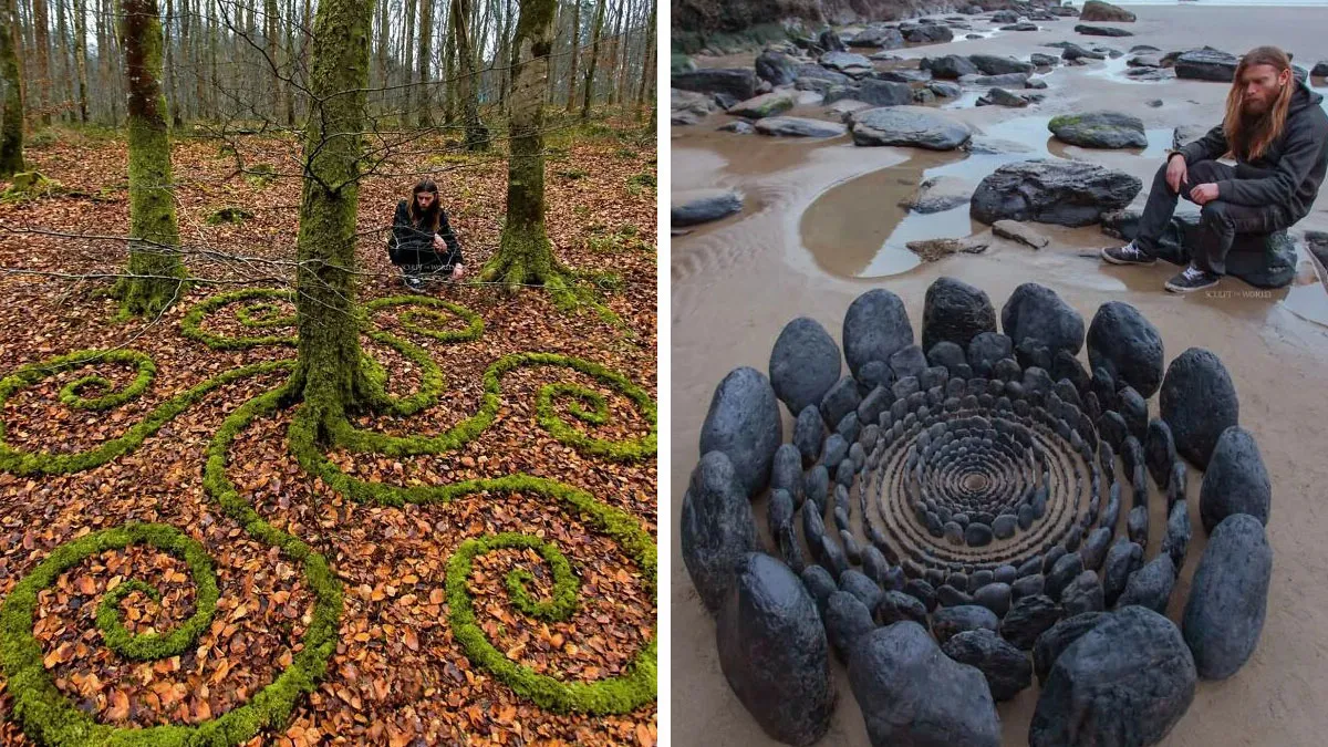 47 Patience-Requiring Land Art Pieces Made With Natural Materials Created By This Artist (New Pics)