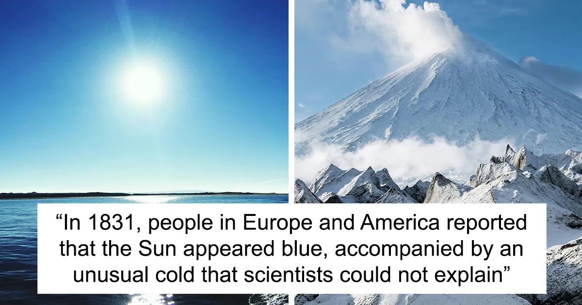 The Year The Sun Turned Blue: Inside the 1831 Climate Mystery Scientists Only Just Solved