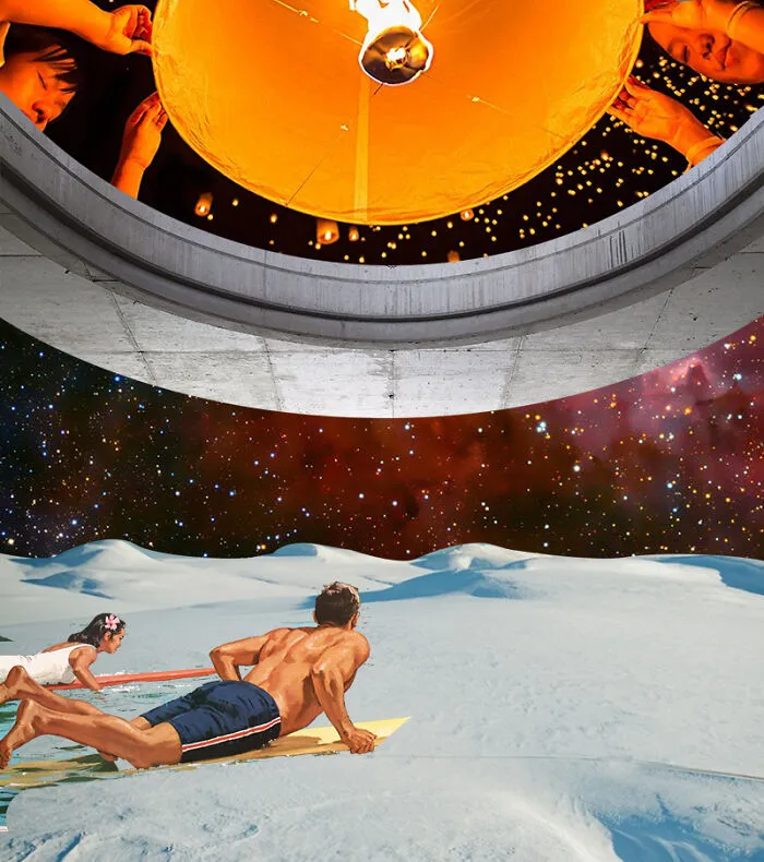 I Made 23 Digital Collages That Bend Space And Reality
