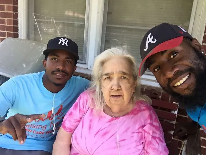 Today We Did This Lady's Yard
