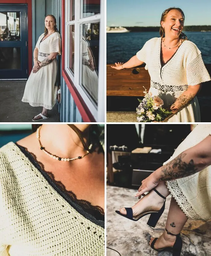 I Crocheted (And Knitted) My Wedding Dress :)