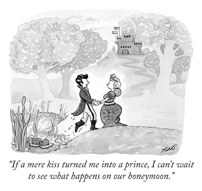 29 Clever One-Panel Comics By Tom Toro That Show The World With A Twist (New Pics)
