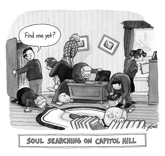 29 Clever One-Panel Comics By Tom Toro That Show The World With A Twist (New Pics)