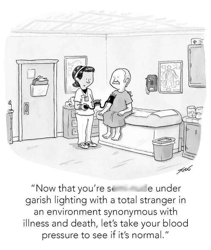 29 Clever One-Panel Comics By Tom Toro That Show The World With A Twist (New Pics)