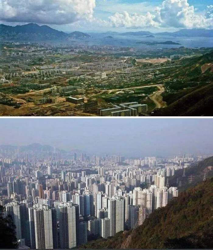 Hong Kong In 1964 And Now