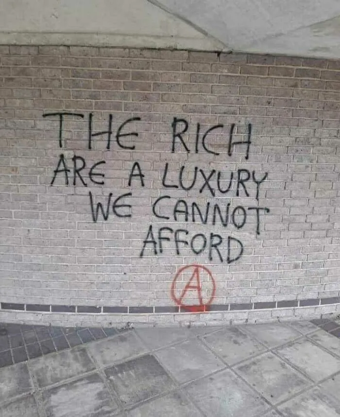 The Rich Are A Luxury We Can Not Afford