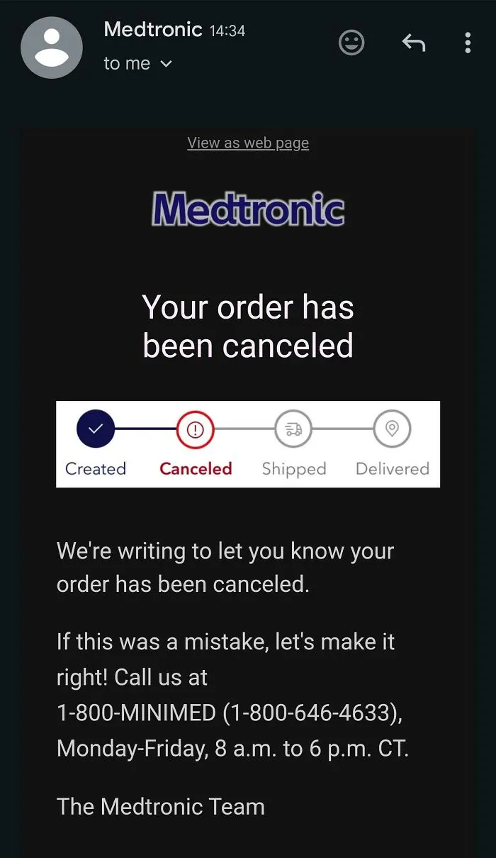 Diabetic Supplies Getting Cancelled Because I Can't Afford Them