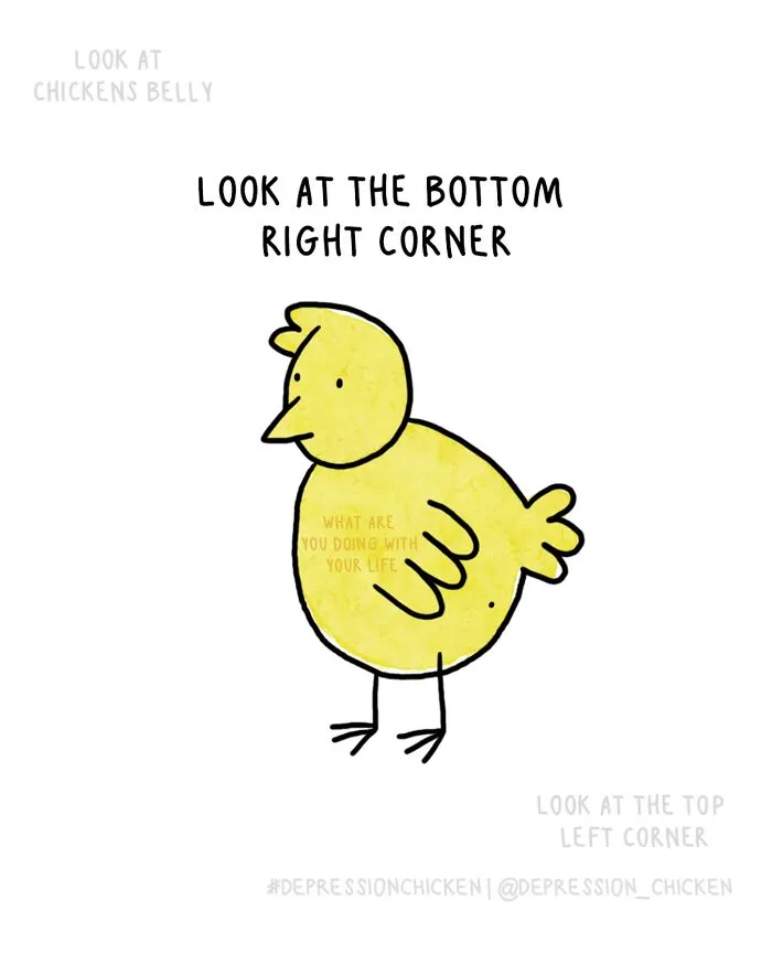 50 New Comics About Mental Health And Everyday Life By ‘Depression Chicken’