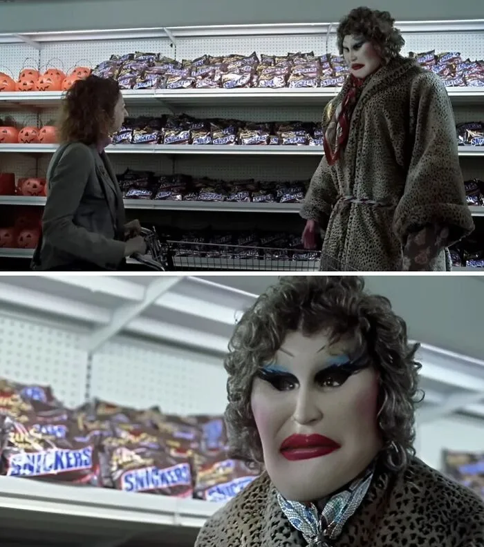 Snickers Halloween Grocery Store Lady