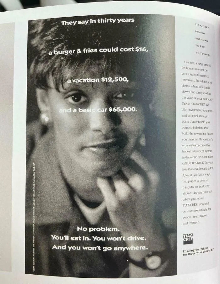 Magazine Ad From 1996 Predicts What Prices Will Be In 2026