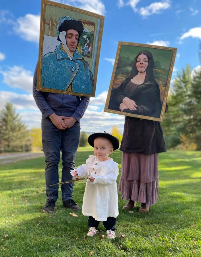 A Happy Belated Halloween From Our Artsy Family