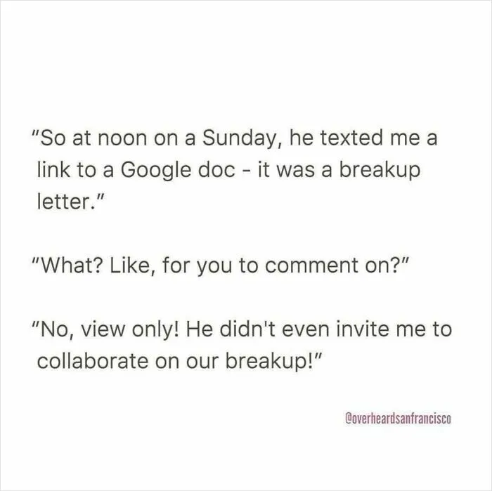 50 Times People Eavesdropped On Someone’s Hilarious Conversations About Dating (New Pics)