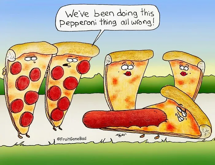 31 One-Panel Comics That Show Fruits Aren’t As Innocent As They Look (New Pics)