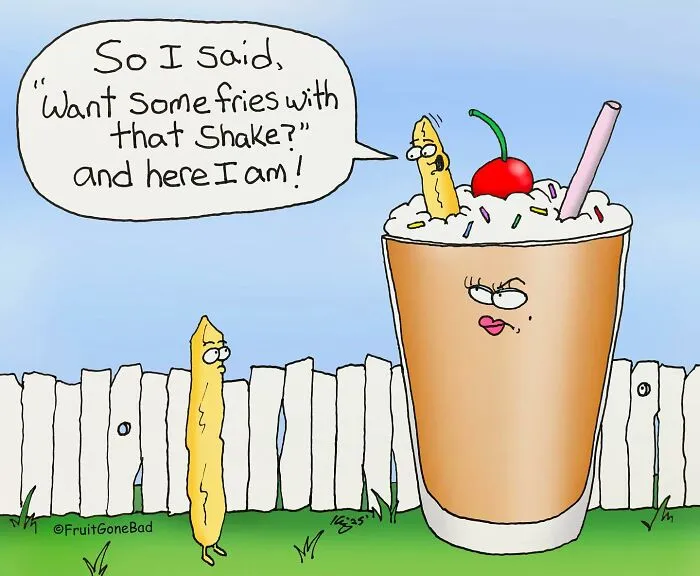 31 One-Panel Comics That Show Fruits Aren’t As Innocent As They Look (New Pics)