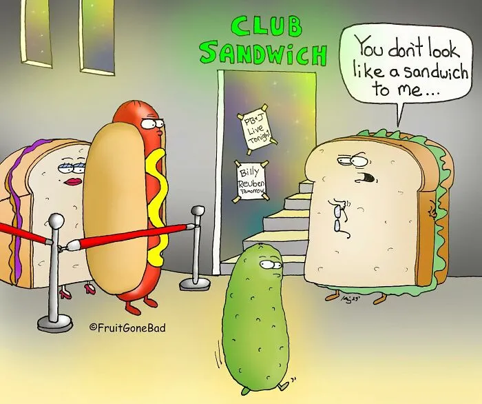 31 One-Panel Comics That Show Fruits Aren’t As Innocent As They Look (New Pics)