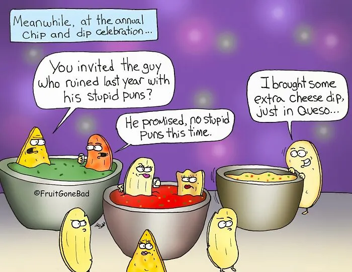 31 One-Panel Comics That Show Fruits Aren’t As Innocent As They Look (New Pics)