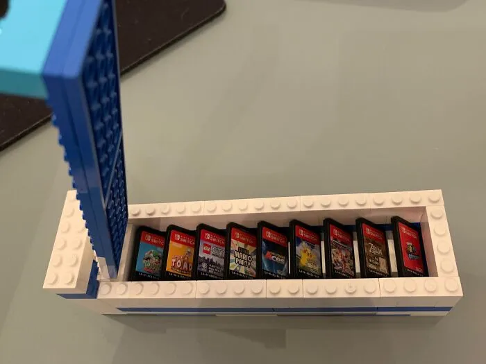 My 7 Years Old Son Build This For His Switch Games. I Am Impressed