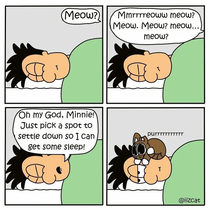 20 Funny New Comics By Nick Filippou That Nail Life With A Cat