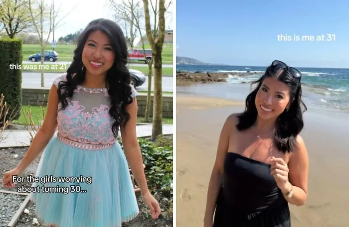 30-Year-Old Women Share What They Looked Like In Their 20s And How They Look Now