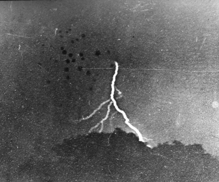 Photograph Of Lightning In Philadelphia, 1882