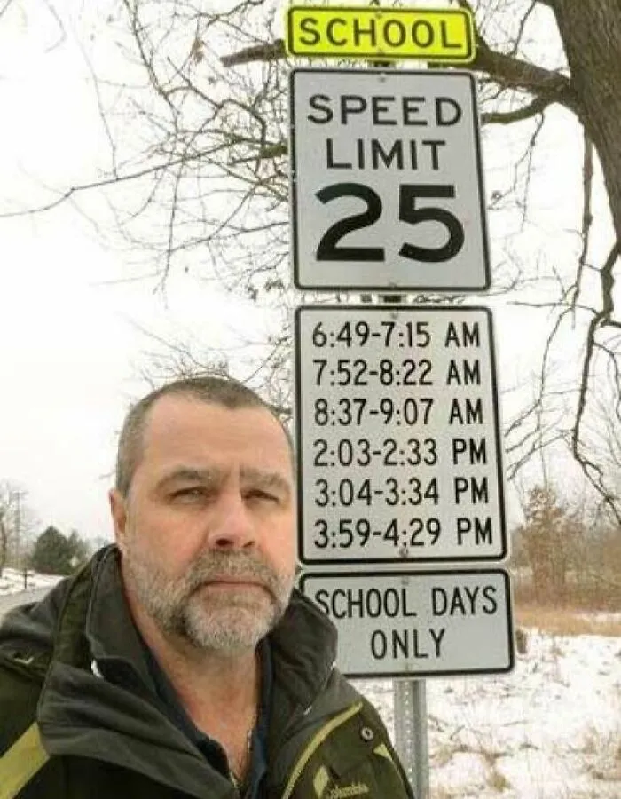 This School's Speed Limit Times