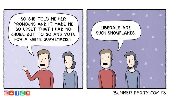 "Snowflakes, The Lot Of Them"