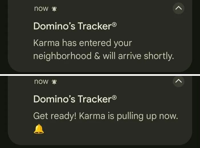 I Ordered Delivery And The Driver's Name Makes This Sound Ominous As Hell
