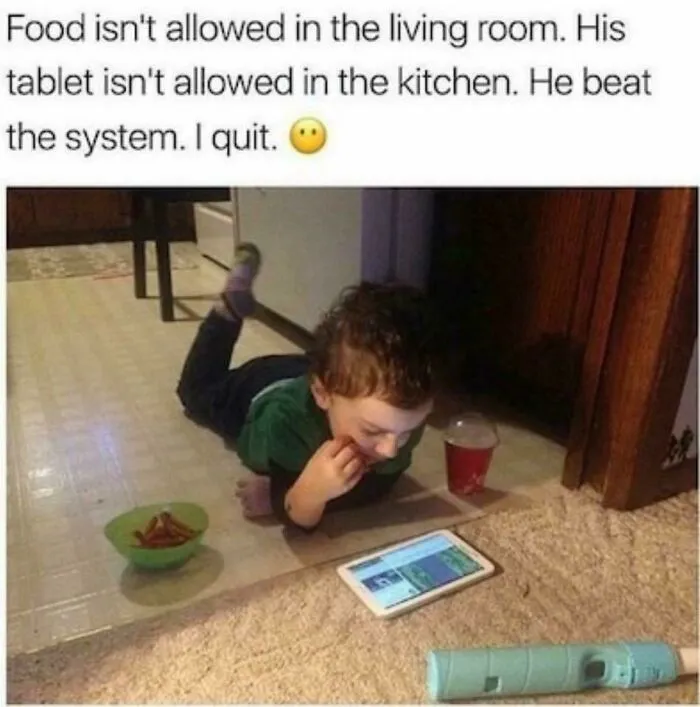 Madlad Kid Hacks The Rules