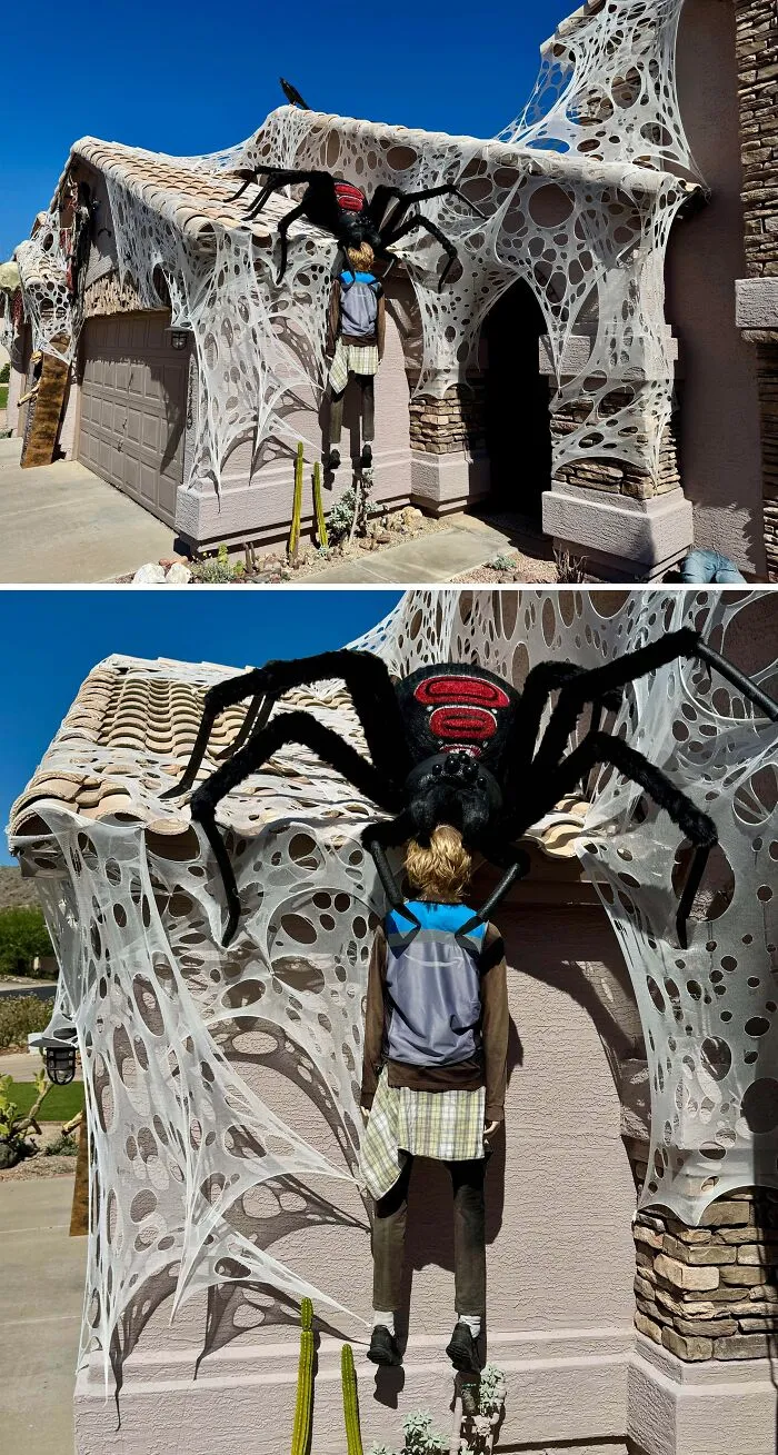 Giant Spider Eating Amazon Driver I Made A Few Years Back