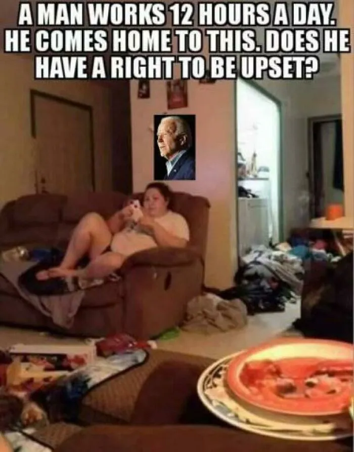 Woman And Biden Bad