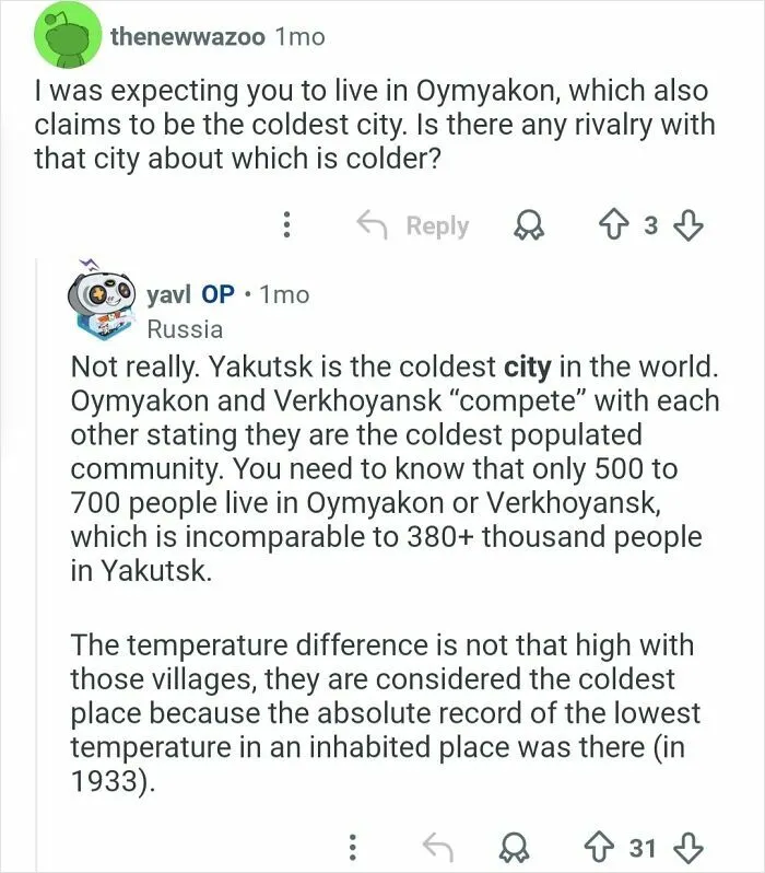 20 Facts About Living In The Coldest City In The World