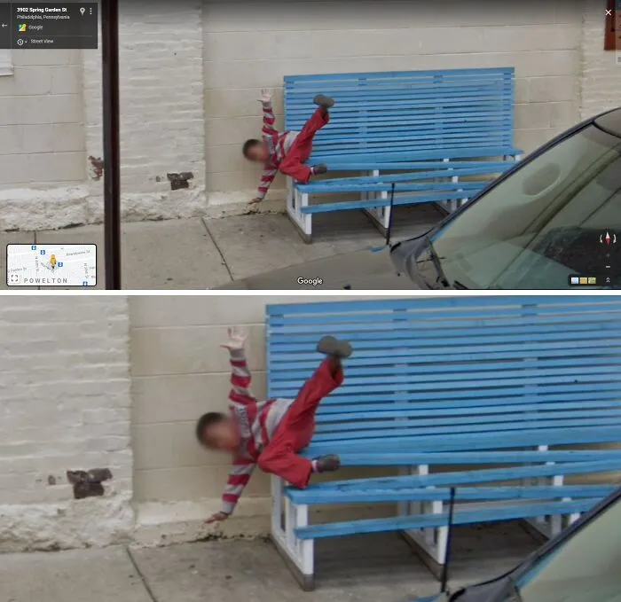 Boy Falling Off A Bench Found In Philadelphia, Pennsylvania