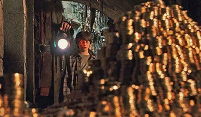 Harry Has A Billion Galleons, Yet Never Shares Any Of It With His Miserable Destitute Ginger Friend. The Absolute Stones On This Little Sorcerer