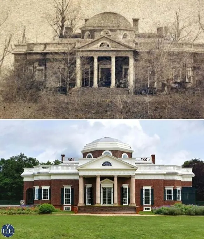 20 Casas históricas que fueron restauradas a su antigua gloria
