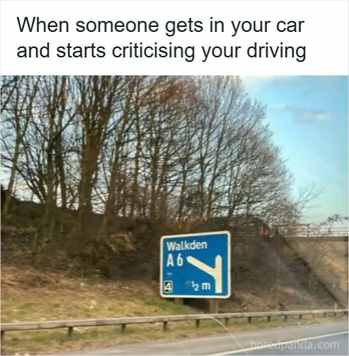 50 Hilarious Driving Memes That Explain Why Road Rage Exists