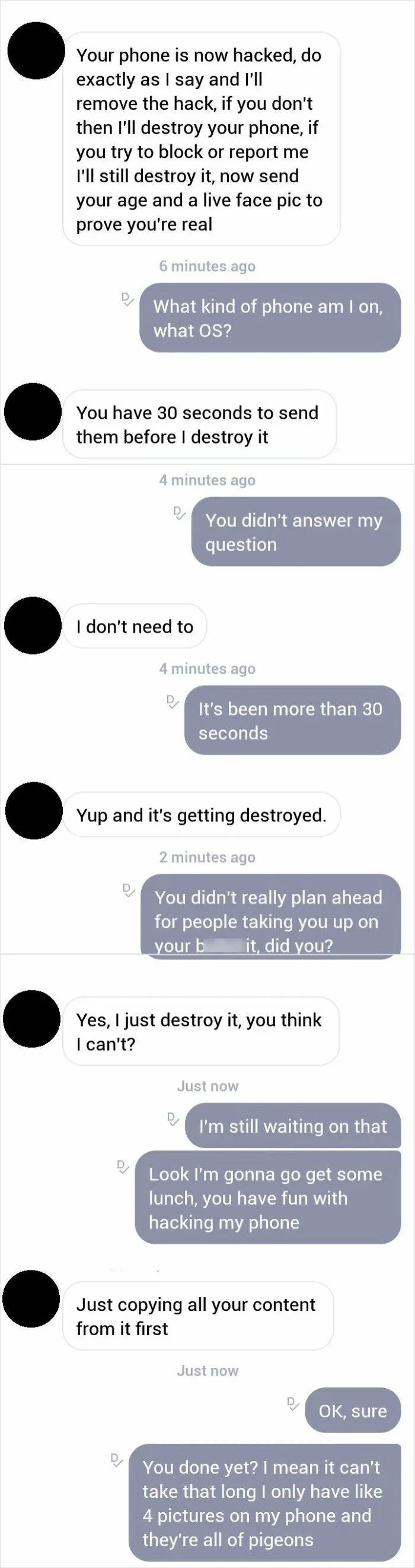 I Got Messaged By A Master Hacker