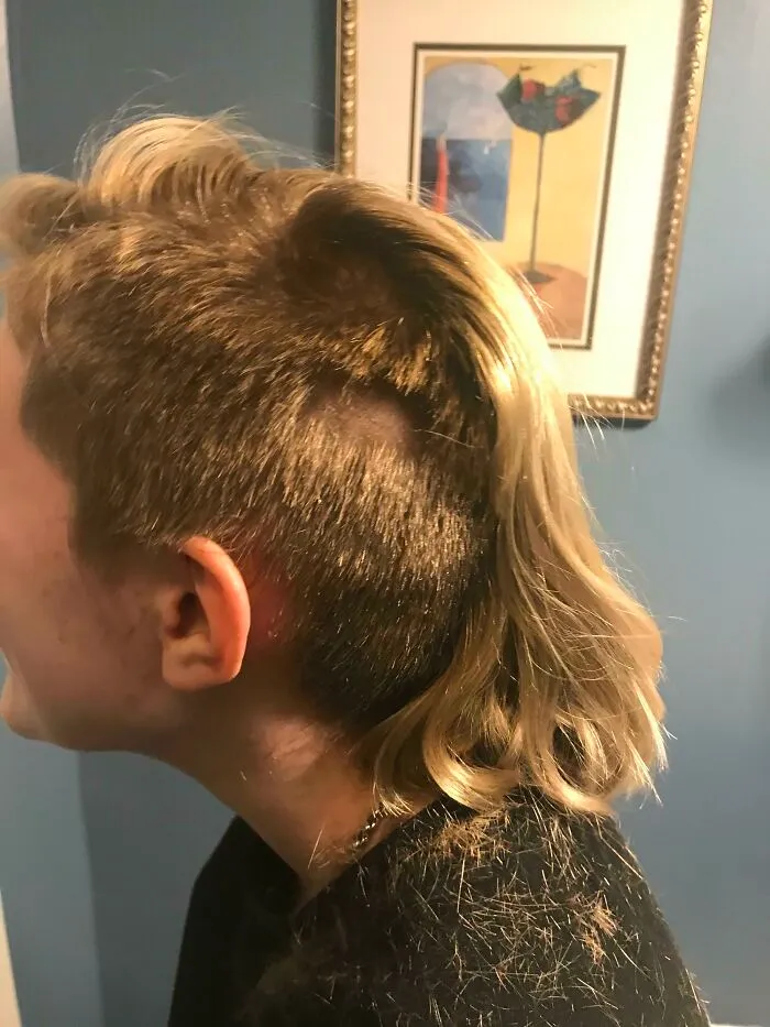Olvidé poner el protector cuando le cortaba el pelo a mi hijo