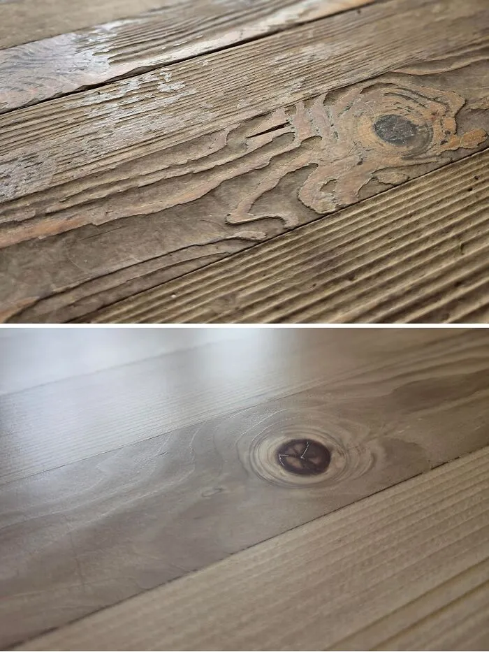 Before And After Floor Sanding