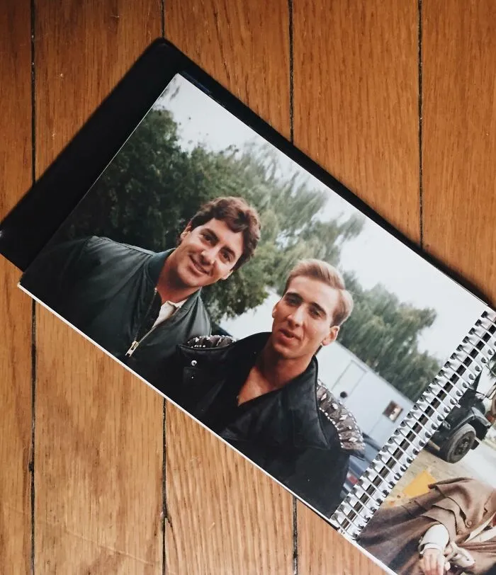 Stumbled Upon Nicolas Cage In An Old Family Album (1985)