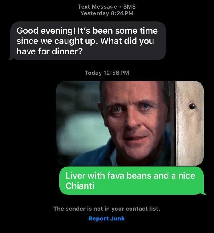 Was Hoping To Meet My Next Dinner Guest…
