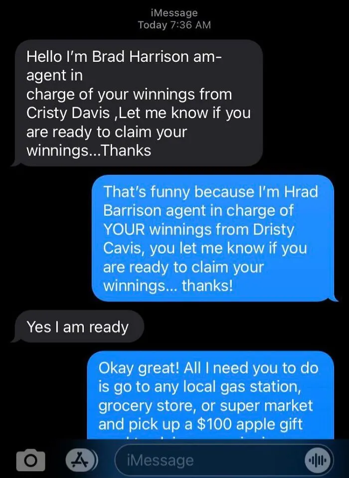 Nigerian Scammer