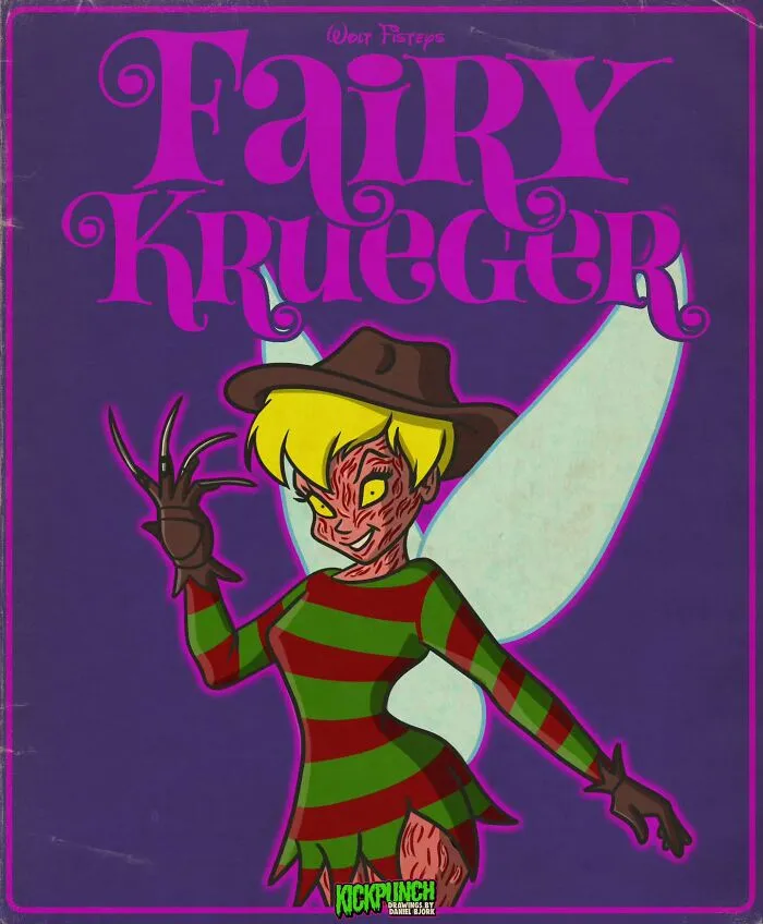 What If Your Favorite Cartoons Were Horror Movies? This Artist Has The Answer (50 New Pics)
