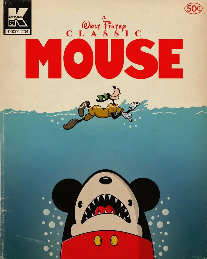 What If Your Favorite Cartoons Were Horror Movies? This Artist Has The Answer (50 New Pics)