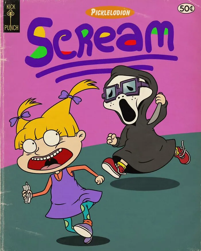 What If Your Favorite Cartoons Were Horror Movies? This Artist Has The Answer (50 New Pics)