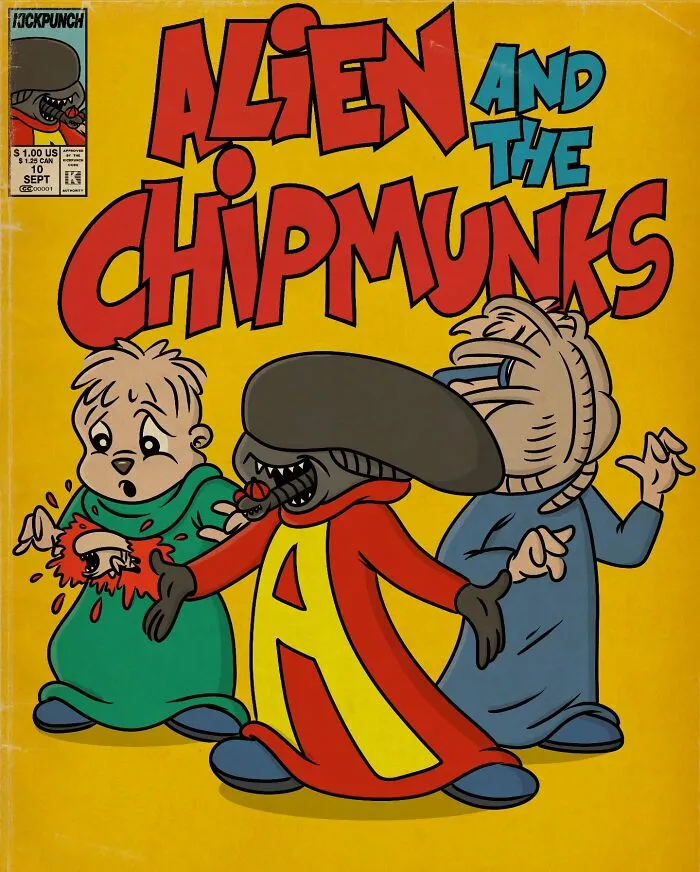 What If Your Favorite Cartoons Were Horror Movies? This Artist Has The Answer (50 New Pics)