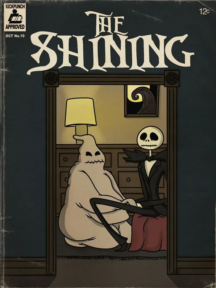 What If Your Favorite Cartoons Were Horror Movies? This Artist Has The Answer (50 New Pics)