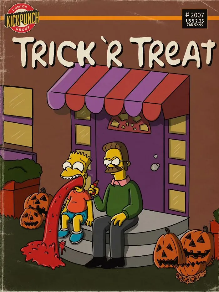 What If Your Favorite Cartoons Were Horror Movies? This Artist Has The Answer (50 New Pics)